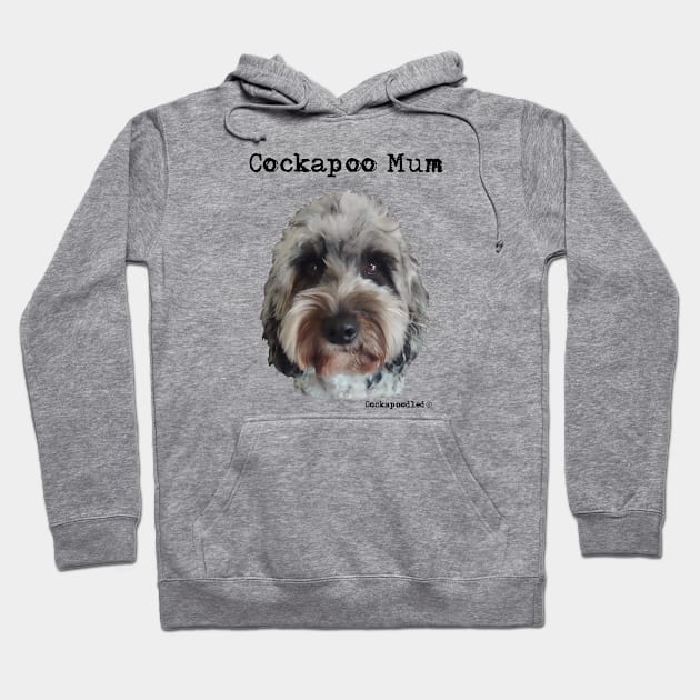 Cockapoo Dog Mum Hoodie by WoofnDoodle 